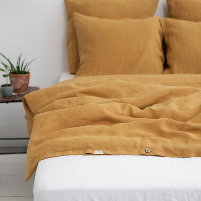 Amber Hemp Duvet Cover Set