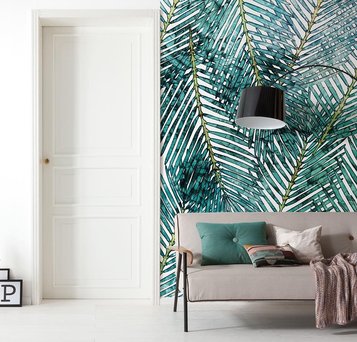 Dream of Palm Wallpaper Mural: Palm Wallpaper | Forest Homes