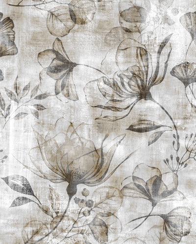 Rustic Roses Mural Wallpaper