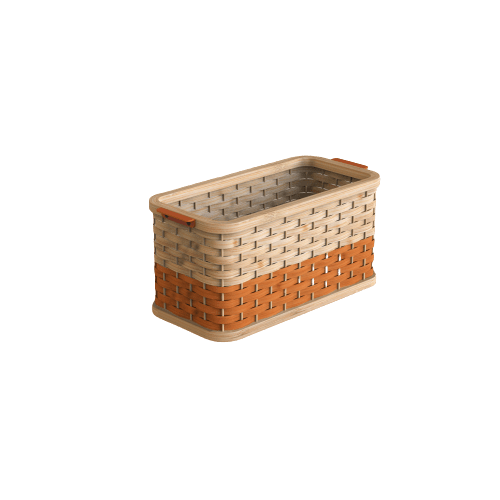 Tanvi Small Bamboo Stackable Baskets | Forest Homes