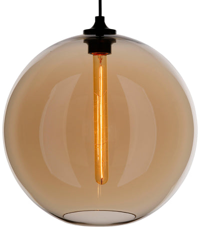 Ball Mouth-blown Glass Pendant Light